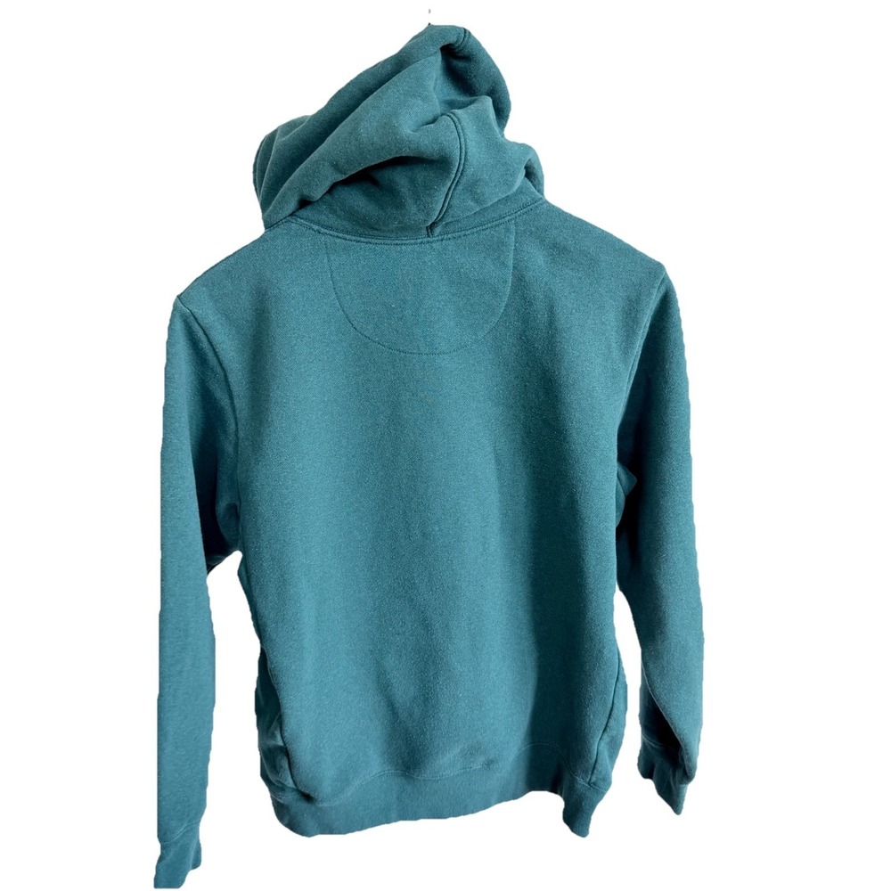Men's Patagonia P-6 Logo Uprisal Hoodie Small Regular Fit Green Sweatshirt - Picture 4 of 5